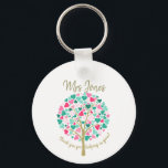 Chaveiro Rainbow Tree Teacher Keychain, Colourful Teacher<br><div class="desc">Celebrate the teachers who help students grow with this Rainbow Colourful Tree Keychain 🌈🌳 Featuring a vibrant, colourful tree design, this keyring is a meaningful way to show appreciation to teachers, teaching assistants, or classroom helpers. Its bright, cheerful design makes it a keepsake they can carry every day—a reminder of...</div>