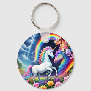 Chaveiro Rainbow Unicorn One