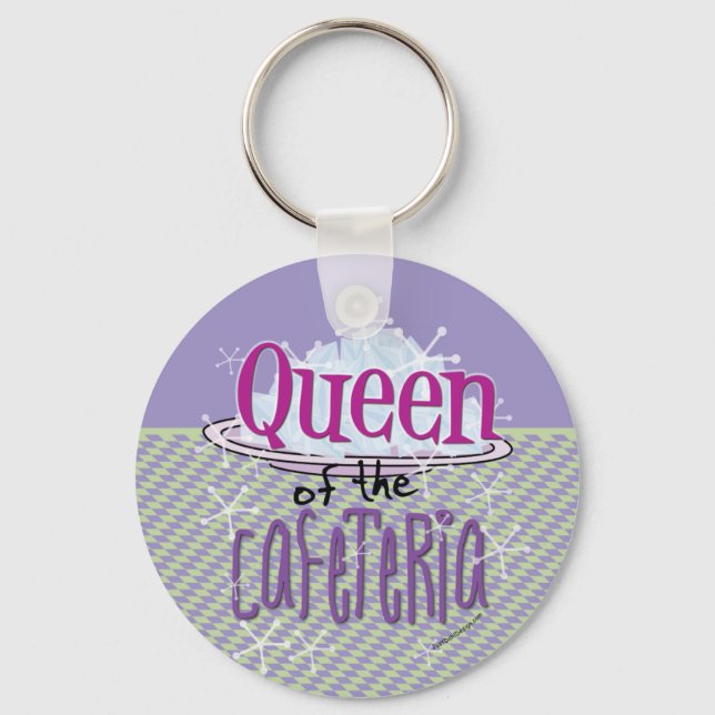 Chaveiro Rainha da Cafeteria - Merendeira (Frente)