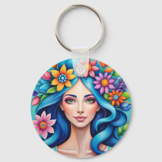 Chaveiro Rainha das flores