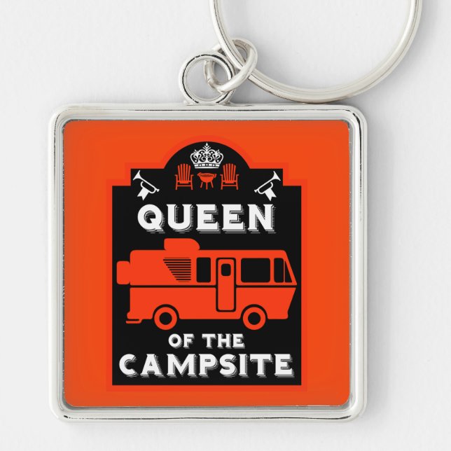 Chaveiro Rainha Do Campsite (Frente)