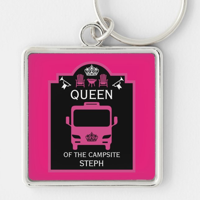 Chaveiro Rainha Do Campsite (Frente)