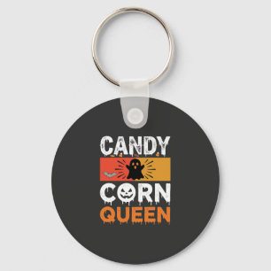 Chaveiro Rainha do Candy Corn Halloween SVG Design