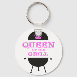 Chaveiro Rainha Do Grill, Coroa Rosa