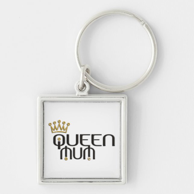 Chaveiro Rainha Mãe/coroa dourada (Frente)
