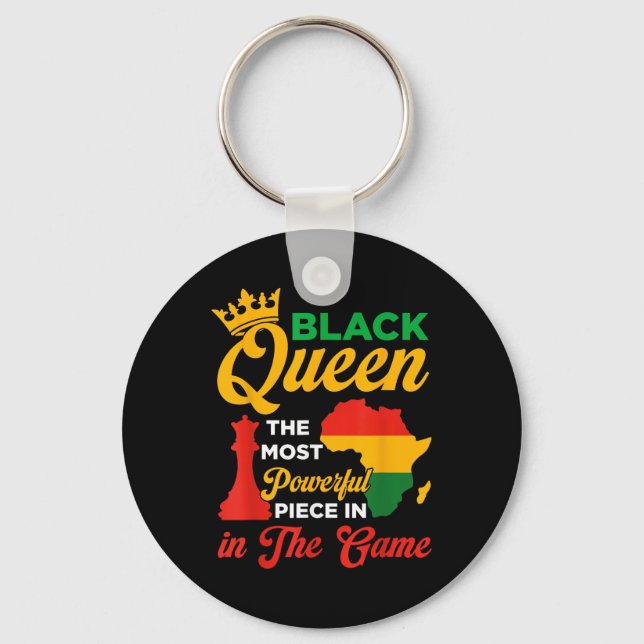 Chaveiro Rainha Negra Peça Poderosa No Jogo Junet (Frente)