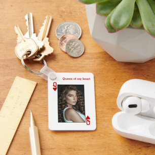 Chaveiro Rainha Personalizada de Corações