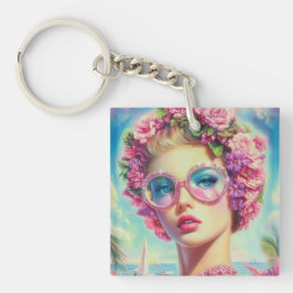 Chaveiro Rainha Tropical Glamor