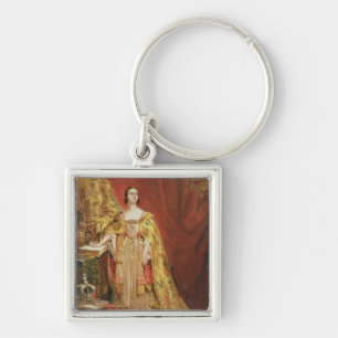 Chaveiro Rainha Victoria (1819-1901) que toma a coroação