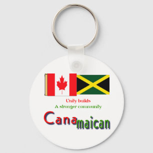 Chaveiro raizes jamaicano-canadenses