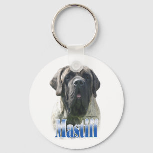 Chaveiro rajado do nome do Mastiff