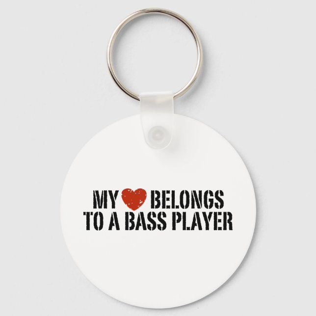 Chaveiro Rapariga de Bass Players (Frente)