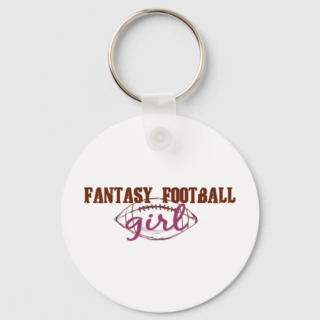 Chaveiro Rapariga de Futebol Fantástico (Frente)