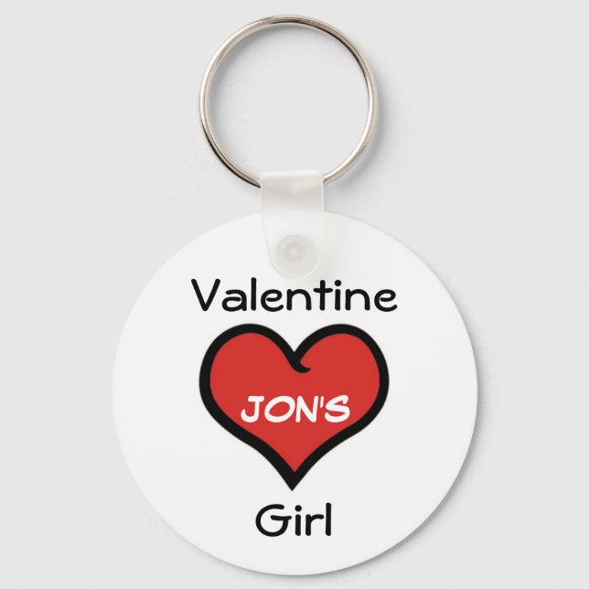 Chaveiro Rapariga do namorados - Personalizada (Frente)