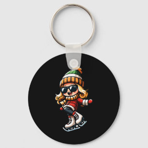 Chaveiro Rapariga Floco de Neve Sungles Snowboard