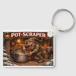 Chaveiro Raspador de Panela Icelandic Yule Lad
