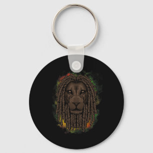 Chaveiro Rasta Lion Com Dreads - Mostre Seu Orgulho E Regga