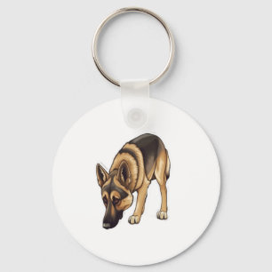 Chaveiro Rastreamento de german shepherd