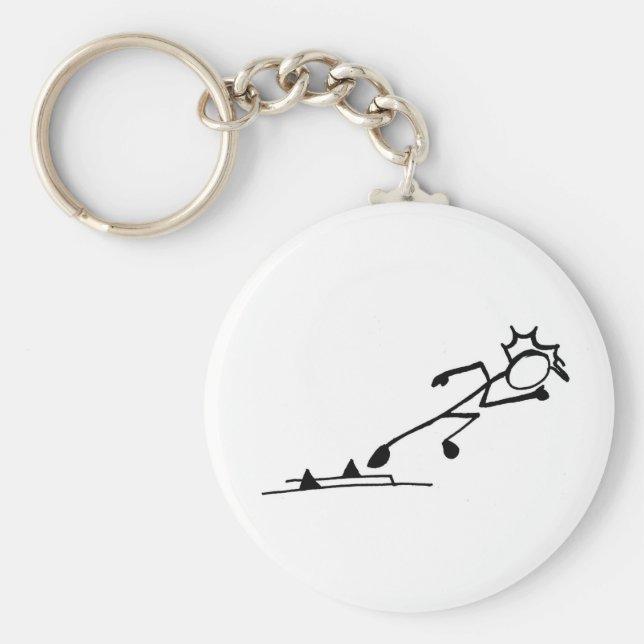 Chaveiro Rastreamento e Campo do Sprinter Stickman (Frente)