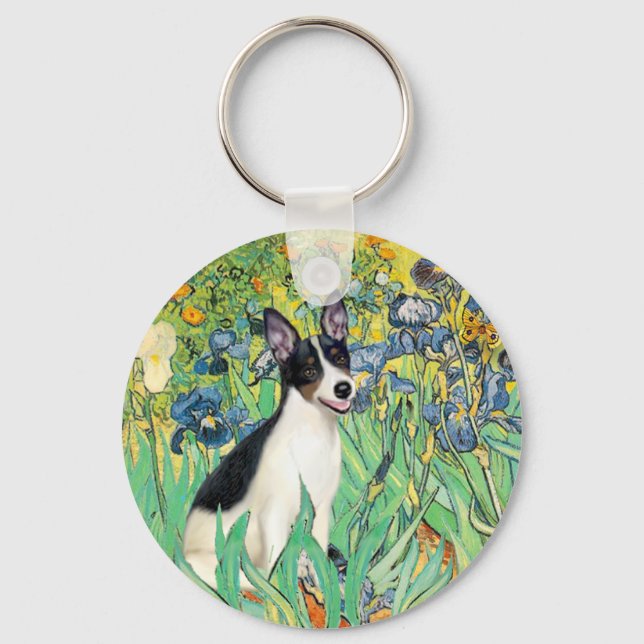 Chaveiro Rat Terrier - Íris (Frente)
