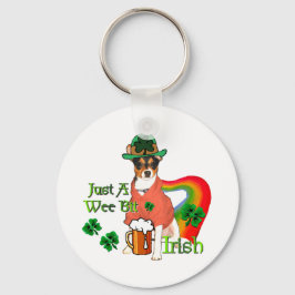 Chaveiro Rat Terrier St Patricks