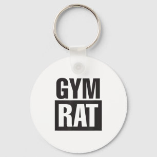 Chaveiro Rato de Academia - Treino - Empenho - Fitness - Mo