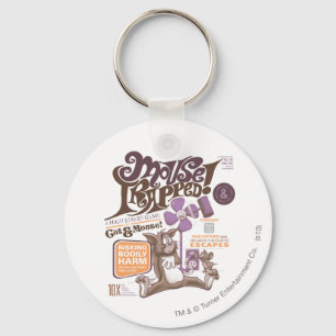 Chaveiro Rato de Tom e de Jerry prendido