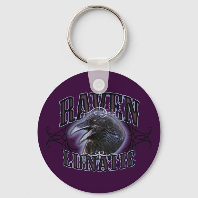 Chaveiro Raven Lunatic (Frente)