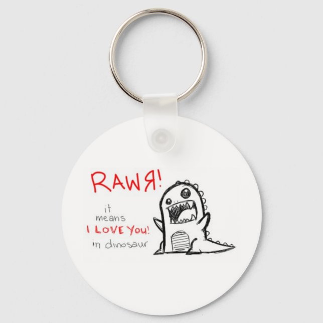 Chaveiro rawrr (Frente)