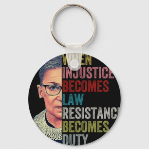 Chaveiro Rbg Quando A Injustiça Se Torna Resistência À Lei