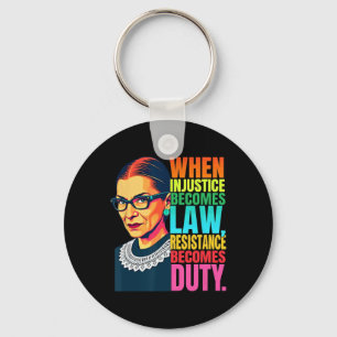 Chaveiro Rbg Quando A Injustiça Se Torna Resistência À Lei