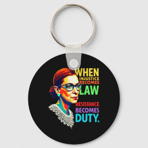 Chaveiro Rbg Quando A Injustiça Se Torna Resistência À Lei