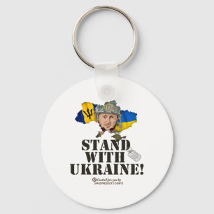 Chaveiro Rdos Apoia a Ucrânia Bandeira Zelensky Rdos