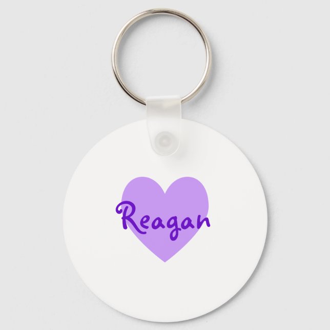 Chaveiro Reagan em Roxo (Frente)