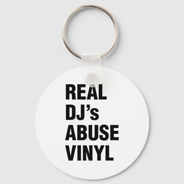 Chaveiro REAL DJ's ABUSE VINYL (Frente)