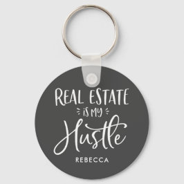 Chaveiro Real Estate É Minha Cinza De Agentes Personalizado