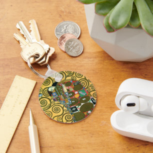 Chaveiro Realização aka o abraço por Gustavo Klimt