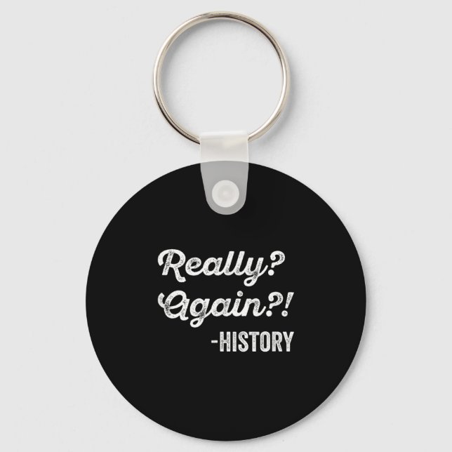 Chaveiro Realmente_ Novamente!_ História Professor Engraçad (Frente)