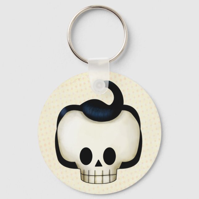 Chaveiro Rebel Skull (Frente)