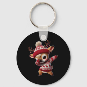 Chaveiro Rebelde De Natal Familiar Xmas Deer Kids G