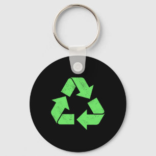 Chaveiro Reciclagem Vintage Logotipo Ambiental Reciclar Ea