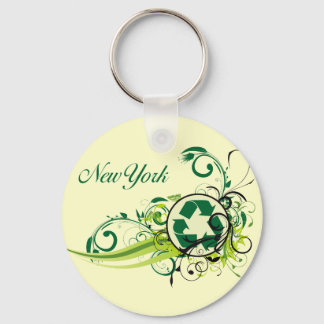 Chaveiro Reciclar Nova Iorque