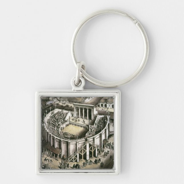 Chaveiro Reconstrução do teatro, século II romano (Frente)