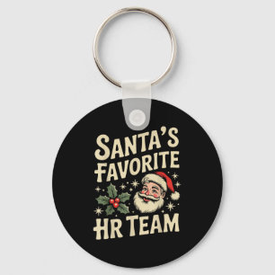 Chaveiro Recursos Humanos Vintage Correspondência Hr Natal