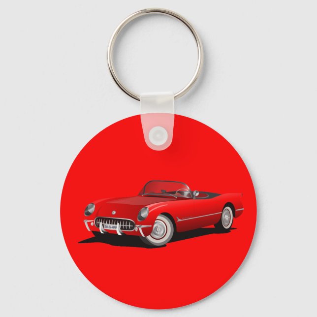 Chaveiro Red Corvette (Frente)