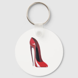 Chaveiro Red Crazy Heel Stiletto Calçado Art