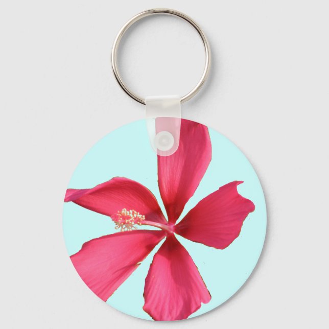 Chaveiro Red Flyer Hibiscus (Frente)