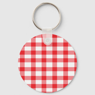 Chaveiro Red Gingham