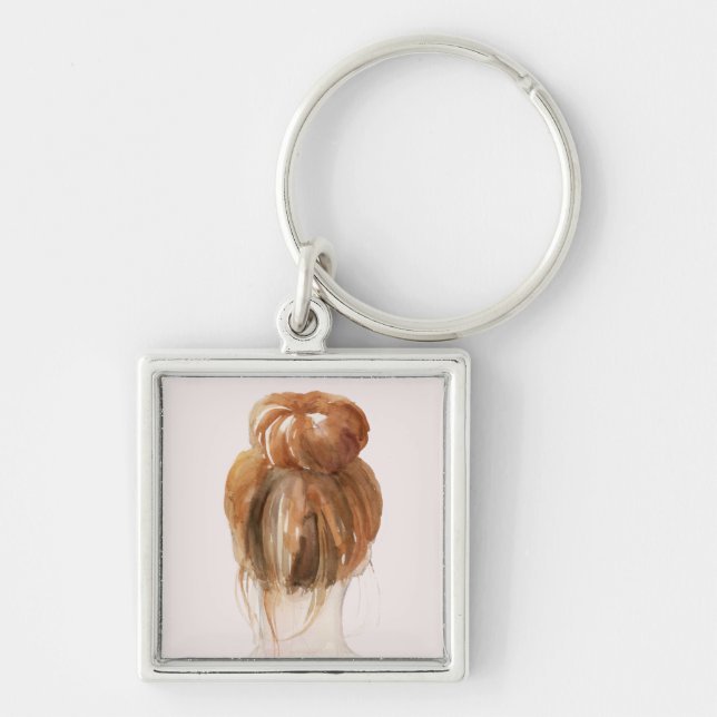 Chaveiro Red Hair Top Knot (Frente)