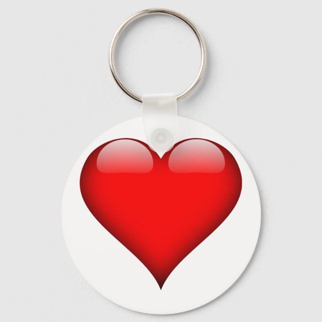 Chaveiro Red Heart Love (Frente)